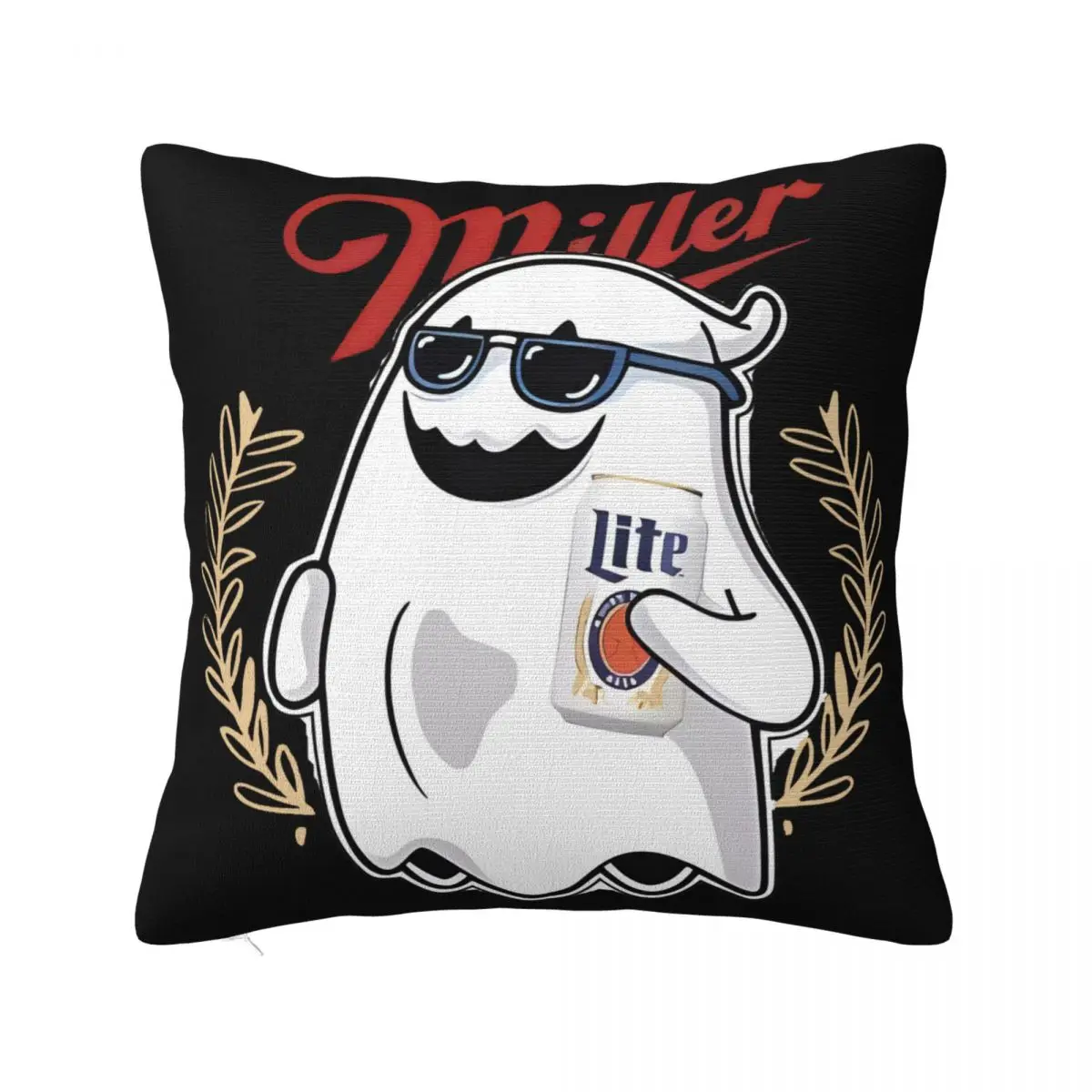 Milerr Lite Ghost Halloween 1 Home Pillows Cover Pillow Covers Decorative Pillow Case Pillow Cover