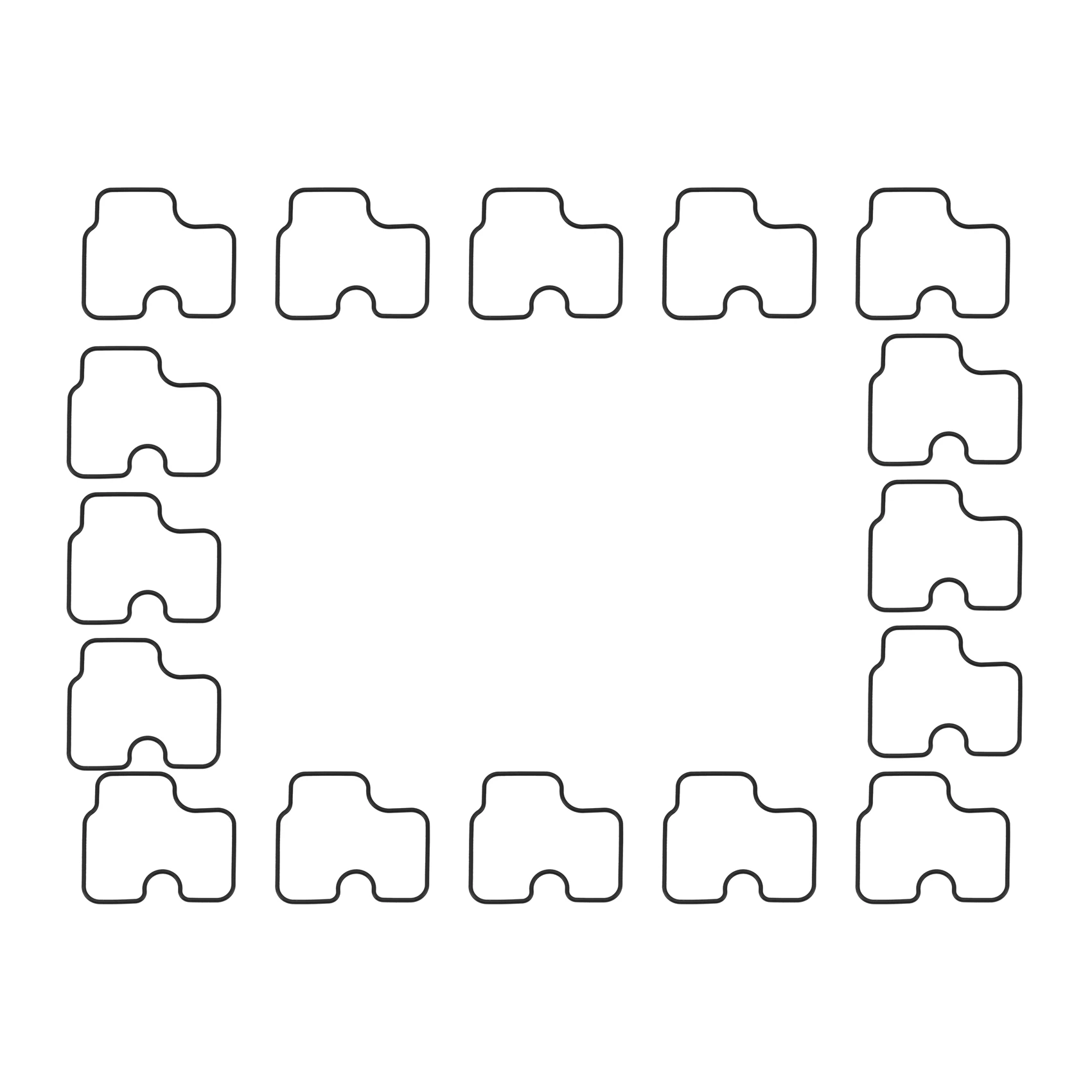 A11M-16Pcs Carburetor Repair Kit Bottom Shell Gasket For HONDA CB500 CB600F CB1000F CB1000 CB 500 1000 F S PC32 PC34 CB500S
