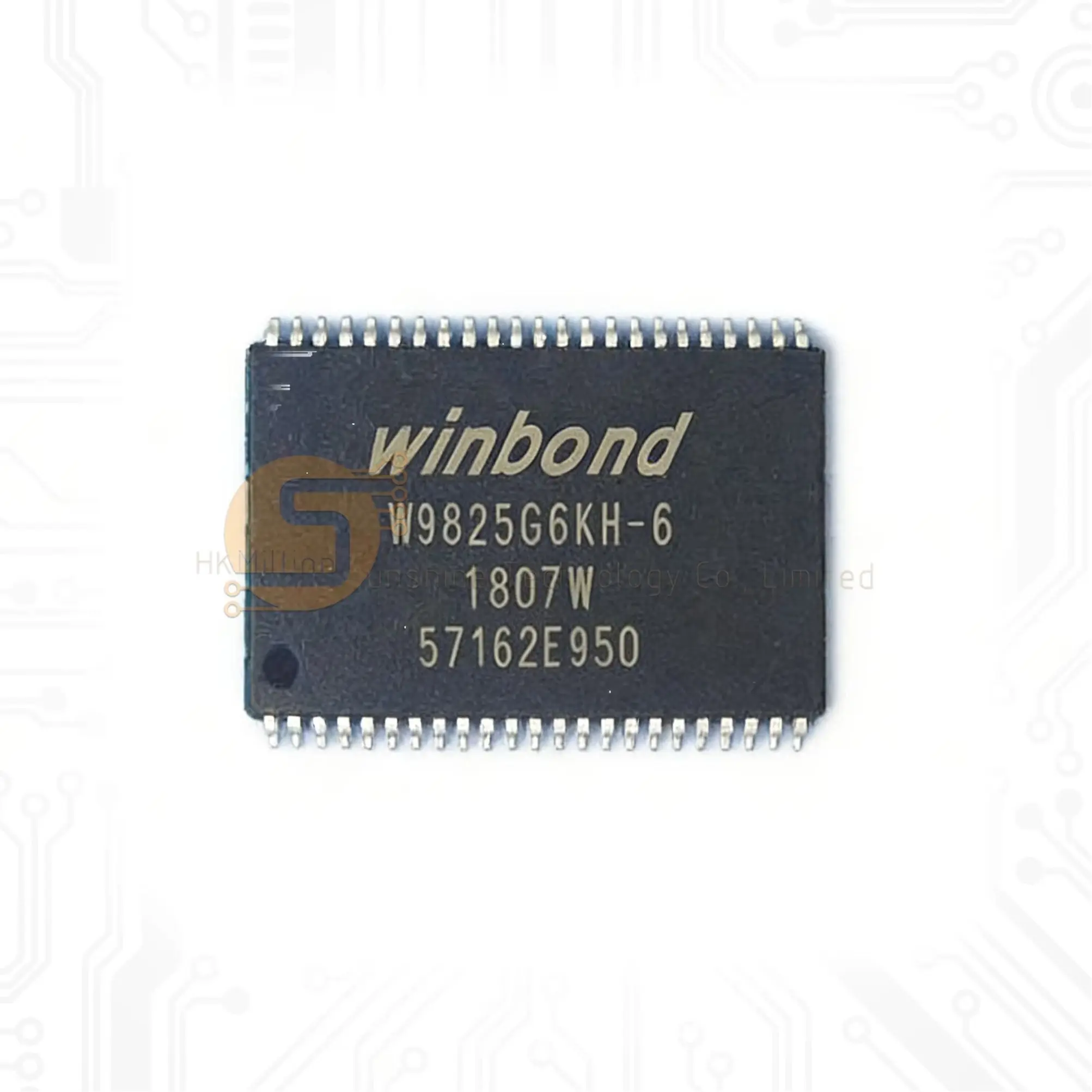 20pcs W9825G6KH-6 SDRAM Memory IC TSOP-54 256Mbit RAM Chip SMD Brand New and Original