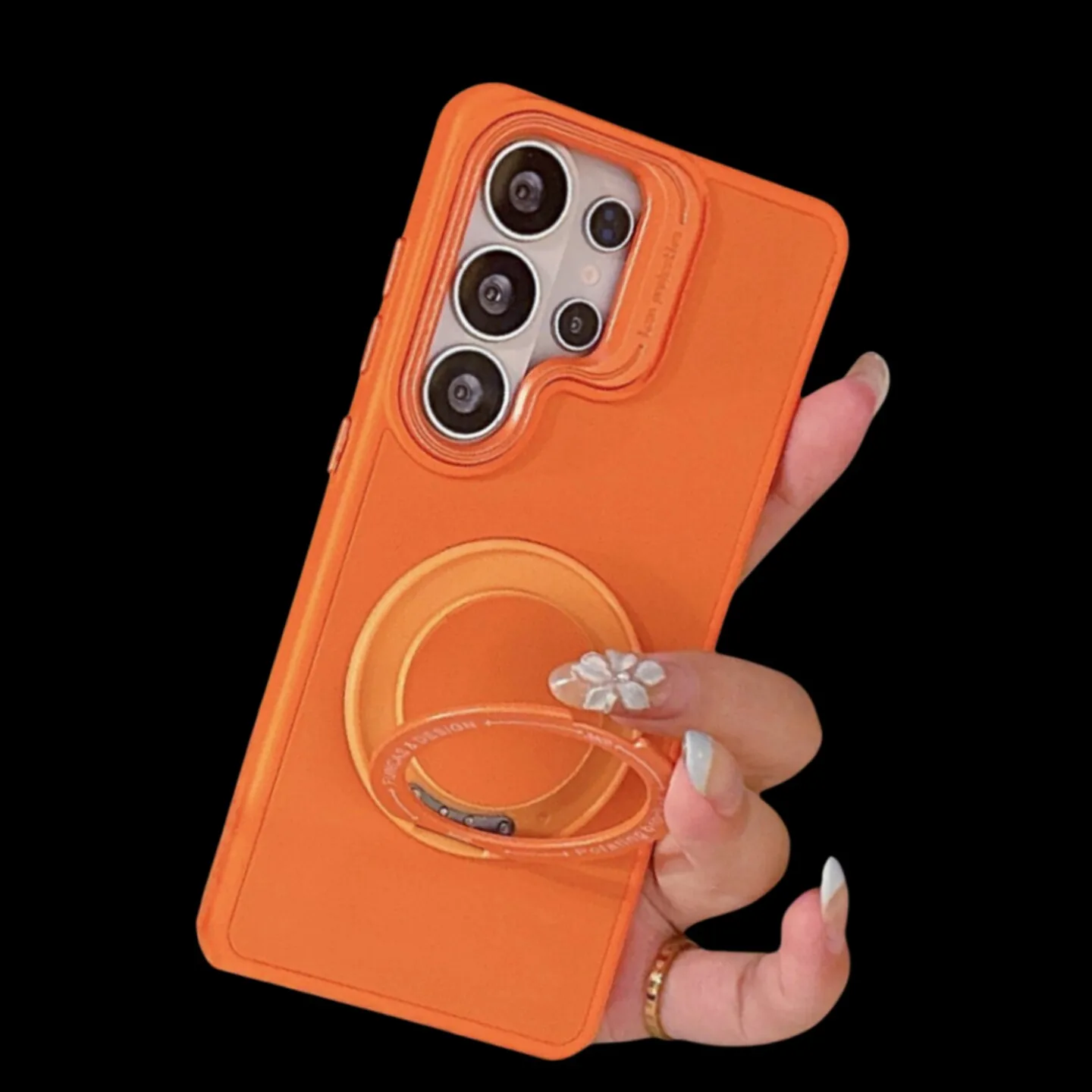 Liquid Silicone Magnetic 360°Rotation Bracket Case for Samsung Galaxy S26 S25 S24 Ultra Plus Macaron Colors Folding Stand Cover