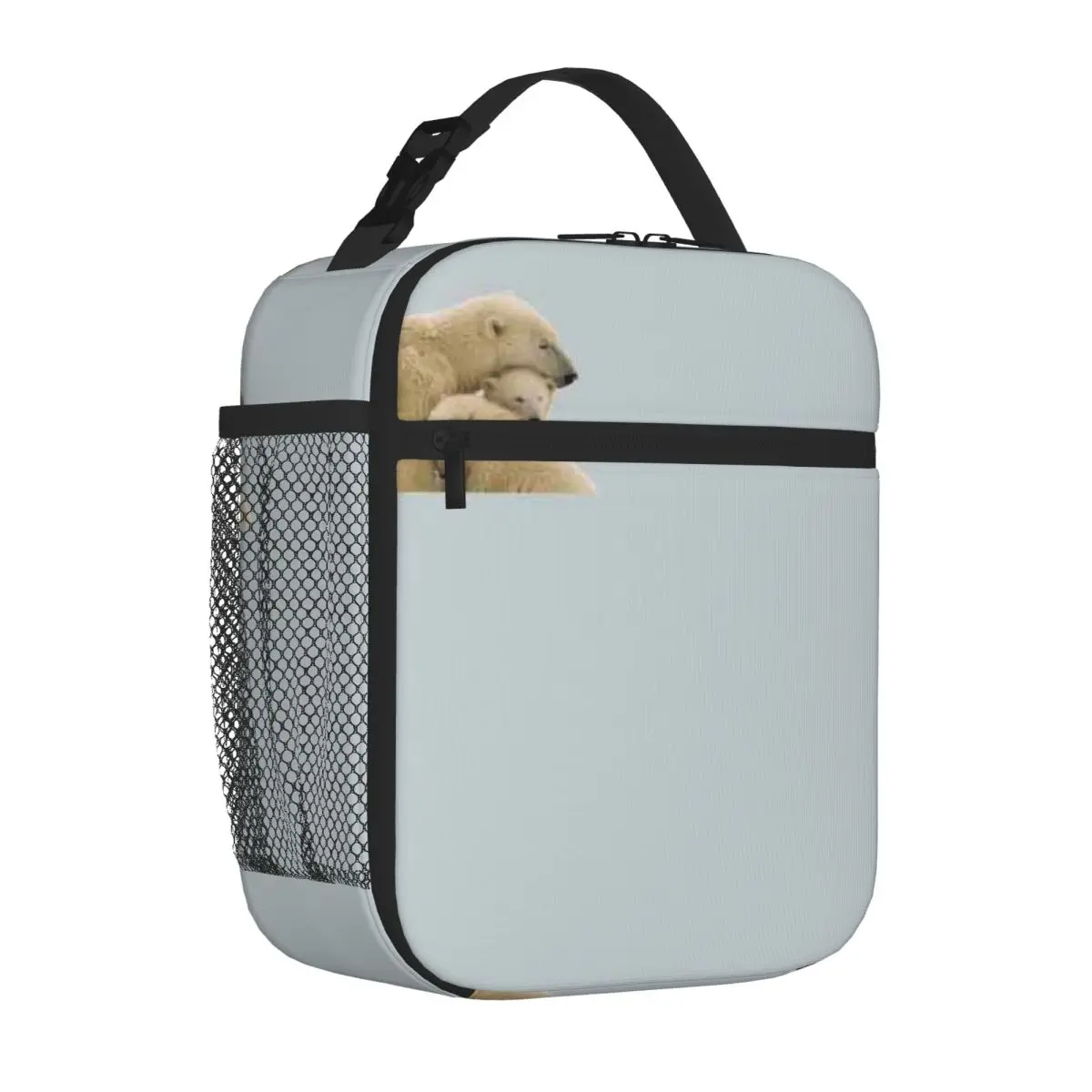 Bestselling Polar Bear Cartoon Thermal Lunch Bag Fitness Snack Outdoor Lunch Bag