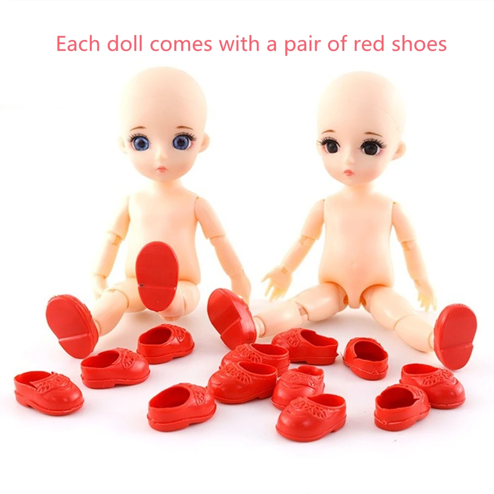 BJD Doll Dimple Smile 13 Ruchomy Jointed 16cm Surprise Blyth Dolls Toy Baby Naked Nude Women Body Dolls for Girls Gift Toy 16cm