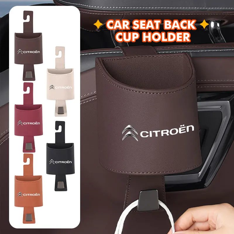 Universal Dual Cup Holder For Citroen DS3 – Centre Console Mount, Black Plastic, Easy Install