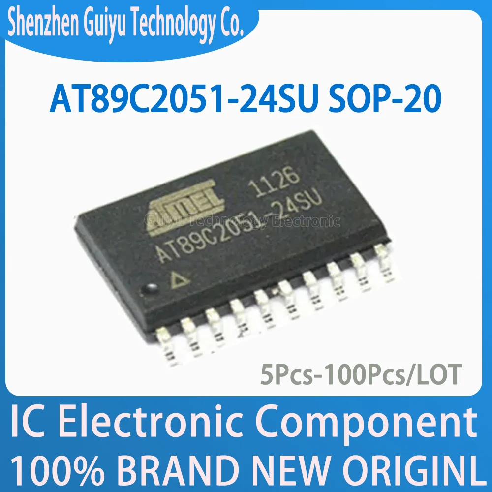 

AT89C2051-24SU SOP-20 AT89C2051-24 AT89C2051 AT89 AT IC MCU Chip