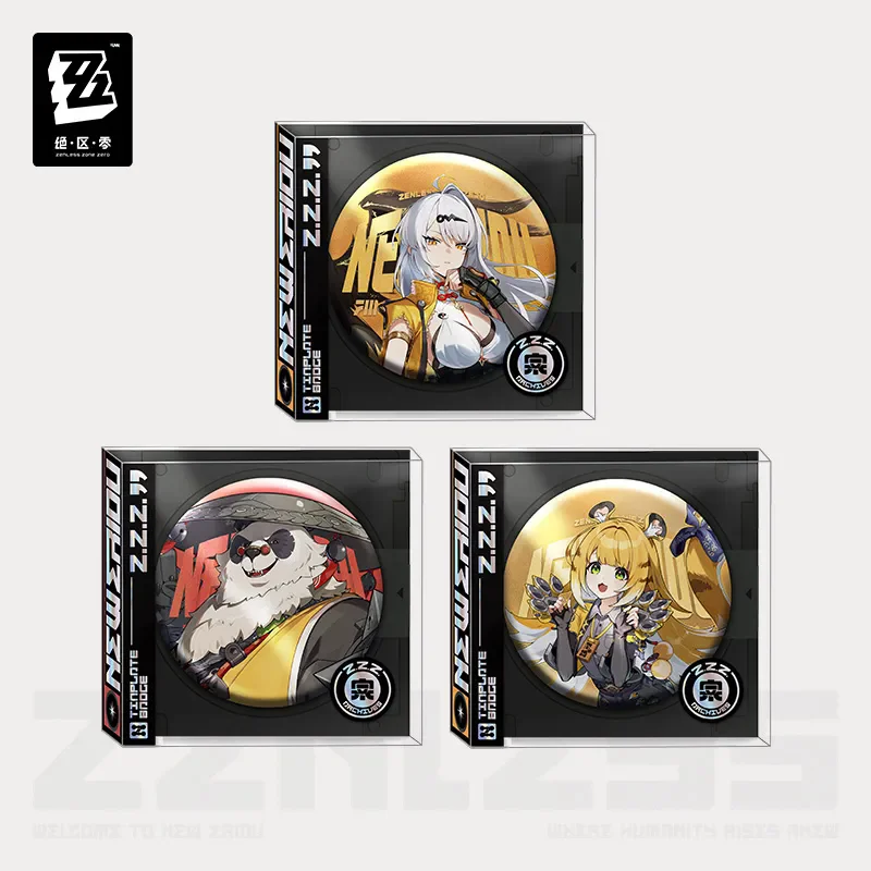 

[Подлинная] miHoYo Game Zenless Zone Zero Yunkui Summit Series Yixuan Pan Yinhu Жесть Значок Аниме Брошь Косплей Подарок на Хэллоуин