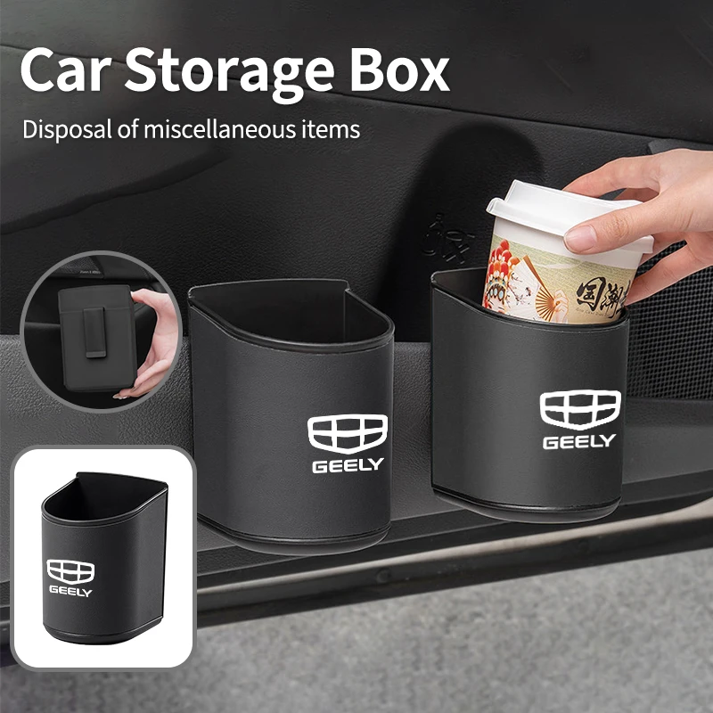 Car Door Water Cup Box Mug Drinks Storage Bag Accessories For Geely EX2 Atlas Boyue NL3 X6 EX5 EX7 Coolray Monjaro
