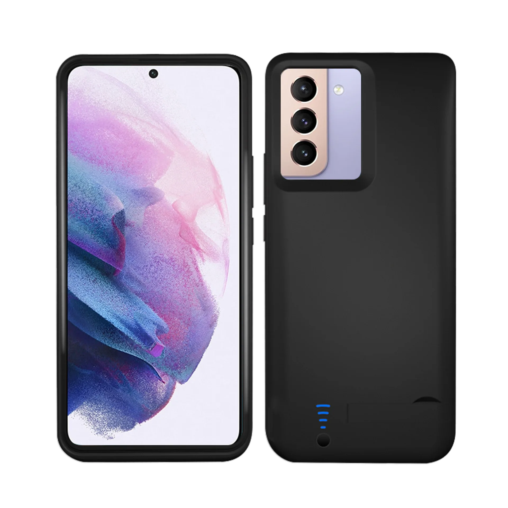 

New 7000mah Silm Battery Case for Samsung Galaxy S9 S10 S10e S20 S21 Plus Note 8 9 10 Plus 20 Ultra Charger Battery Charging Cov