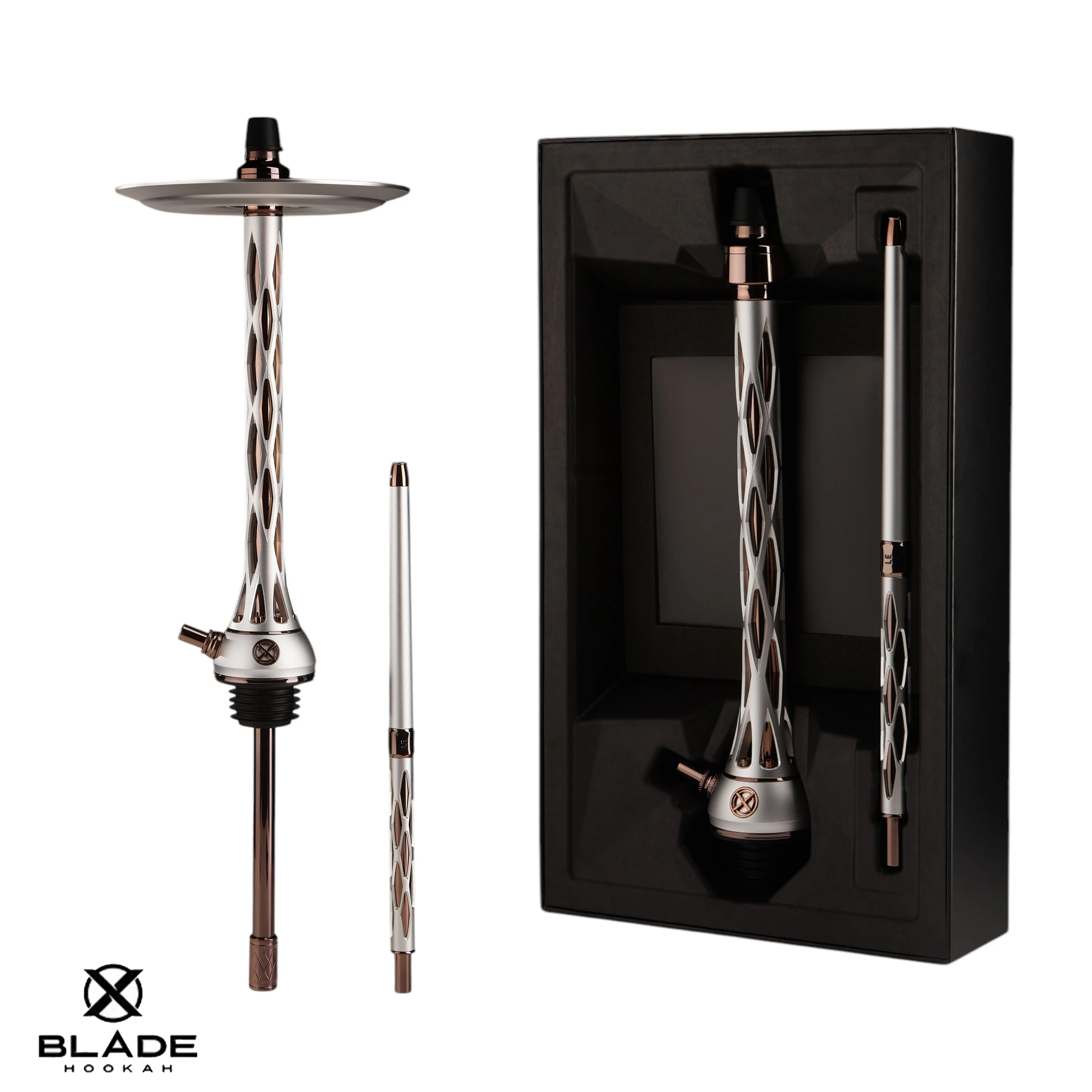 Blade Hookah One M Titan Hookah Shisha Set Without Glass Bottle Has An Optimal Shaft Height of 60 Cm