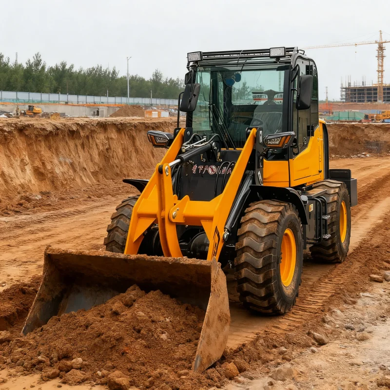 

Customized Telescopic Wheel Loader 4-Wheel Loader Multi Functional Front End Loader Suitable for Building Decoration