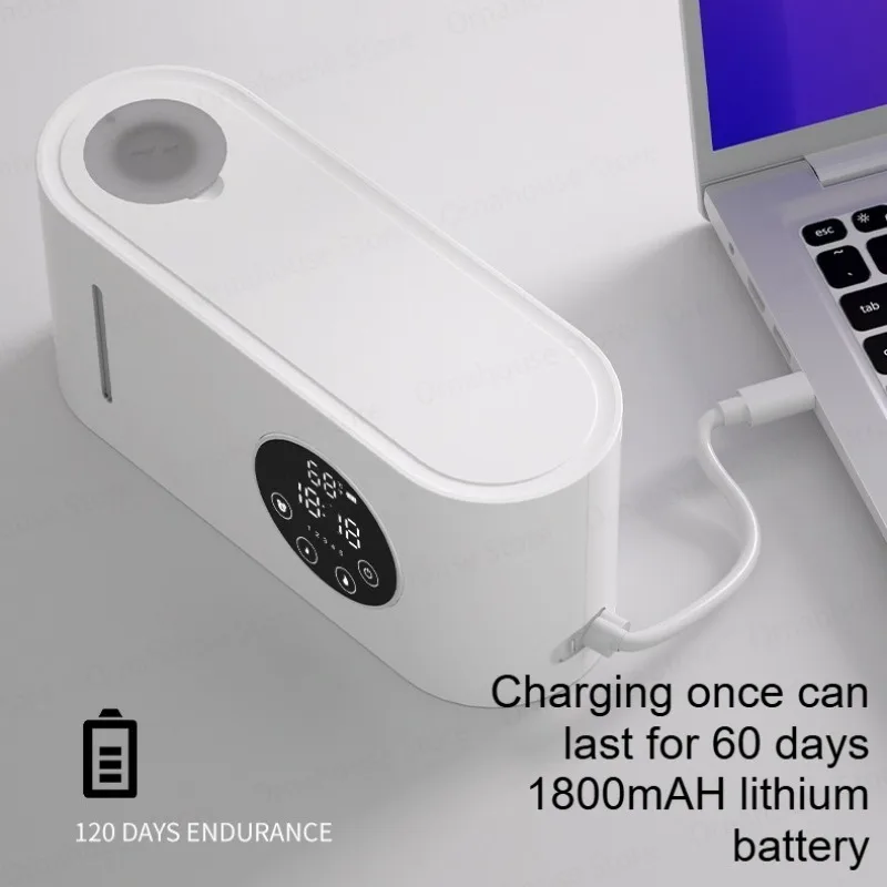 Automatic Soap Dispenser Wall-Mounted Touchless Sensor Soapbar Dispenser Wall-mounted Soapbar Dispenser USB Charging 500ml