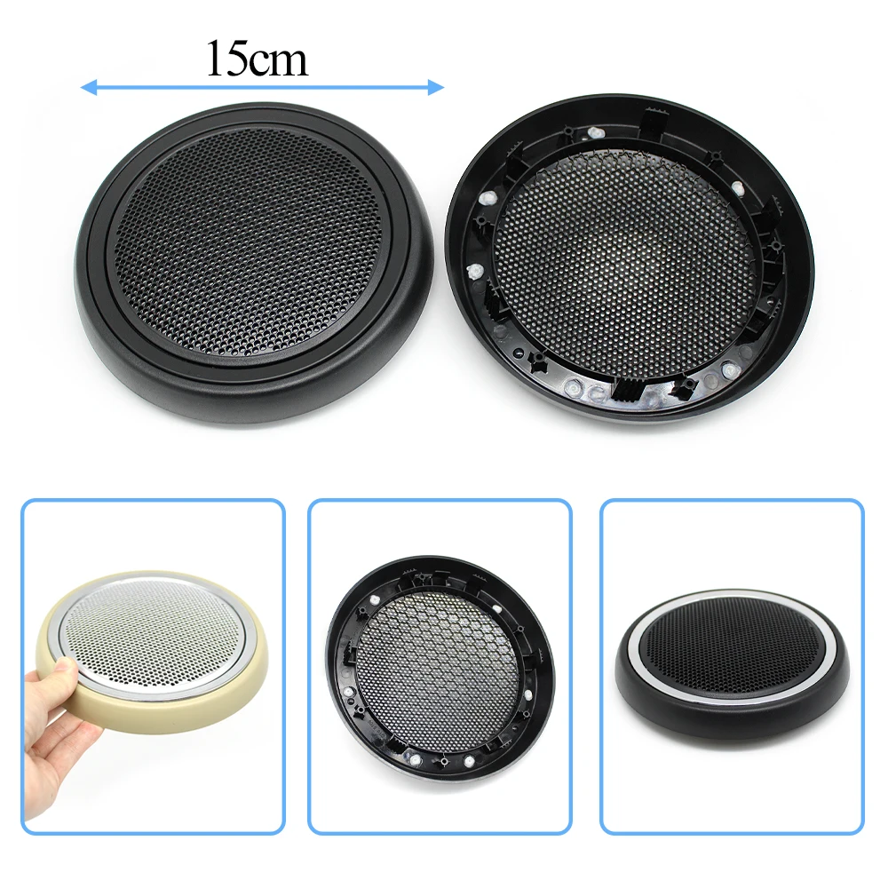 Car Front Door Left Right Woofer Speaker Cover Trim For MINI Clubman Hatchback Convertible Coupe Roadster R55 R56 R57 R58 R59