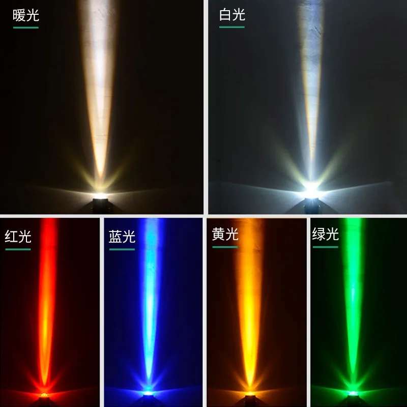 Concentrating Spotlight Outdoor Waterproof Super Bright Led Beam of Light Strong Light Remote Exterior Wall Projection Light
