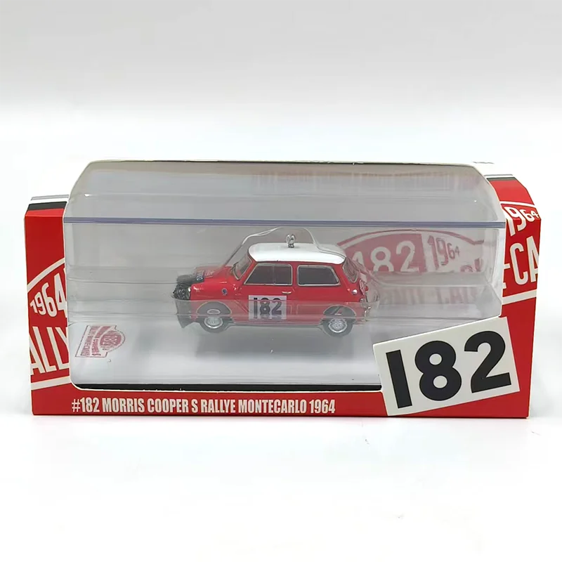 

Масштабная модель автомобиля Morris MINI GCD 1:64 из металлического сплава, коллекционная, для демонстрации, игрушка, подарок, сувенир