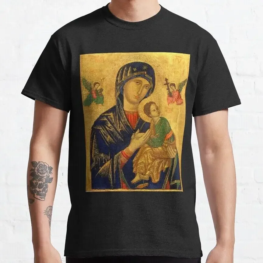 Our Mother Of Perpetual Help Classic Unisex T-shirt, Size S-5XL Gift For Fan