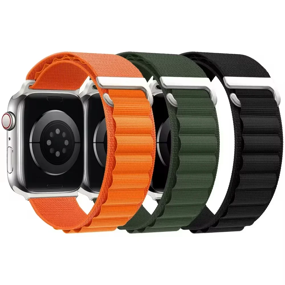 

Альпийская петля для Apple Watch Band Ultra 2 49 мм 44 мм 40 мм correa 45 мм 41 мм браслет iWatch series 10 42 мм 46 мм 9 8 7 6 se 5 ремешок