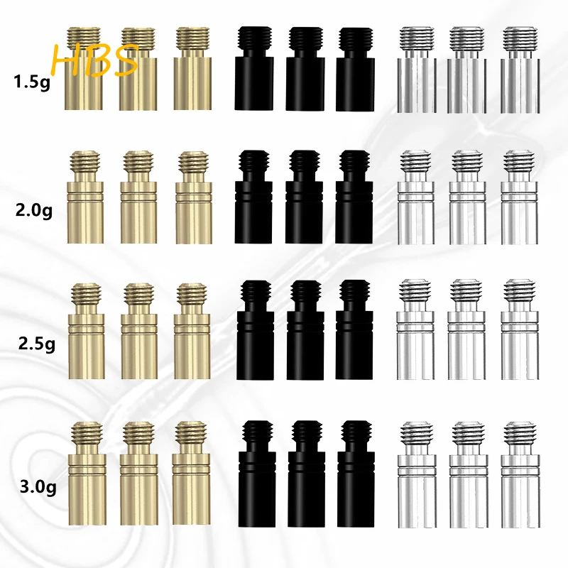 1PCS Dart Weight Adjuster Booster Dart Accessories 1.5g, 2g, 2.5g, 3g Free Adjustment of Dart Weight HBS