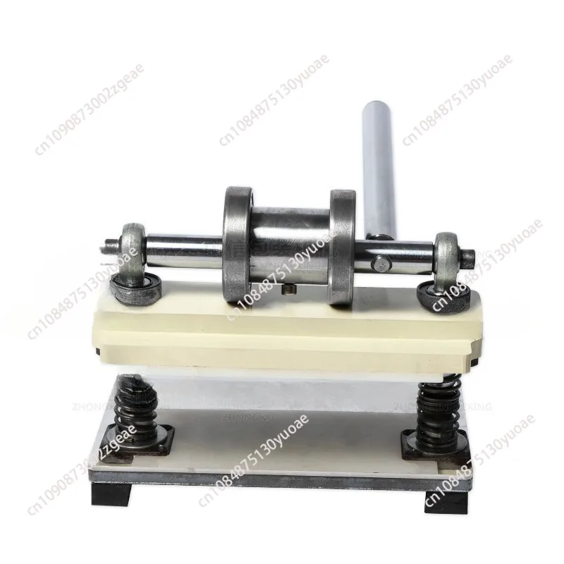 Leather Die Cutting Machine, Punching Manual Press, Double Wheel Hand Leather Cutting Machine, Photo Paper