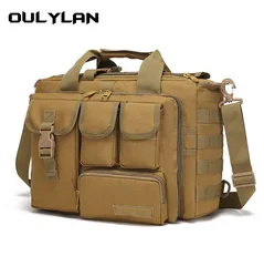 Portable Tactical Messenger Bag Big Capacity Outdoor Laptop Bags Shoulder Bag Camping Hiking Bandbag