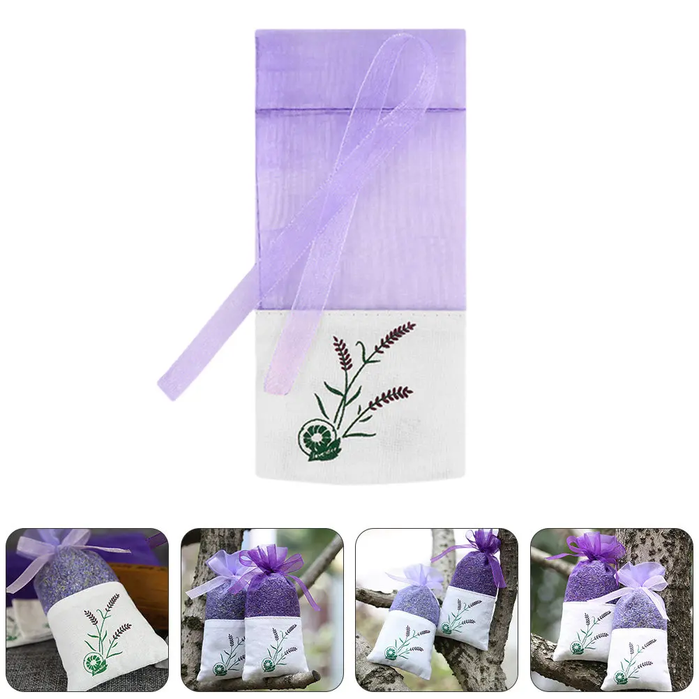 12Pcs Organza Jewelry Pouch Drawstring Sachet Bag for Gift Packing Dried Flowers Scented Pouch Storage Use