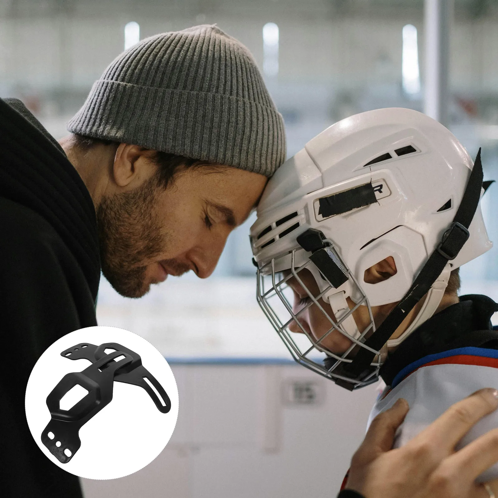 

4pcs Detachable Covers Hockey Roller Skate Helmets Lightweight Protective Ear Pads Winter Sports Accessories Removable