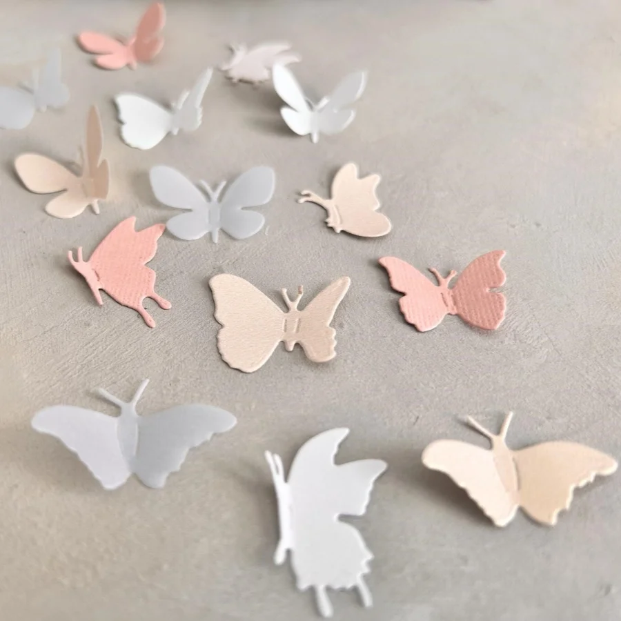 2026 Neuerscheinung Schmetterling Metall-Stanzformen für DIY Scrapbooking Kartenherstellung Schablonen Prägung Basteldekoration