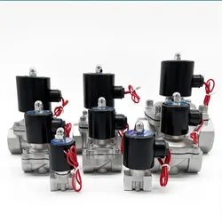 Stainless Steel Electric Solenoid Valve 1/4