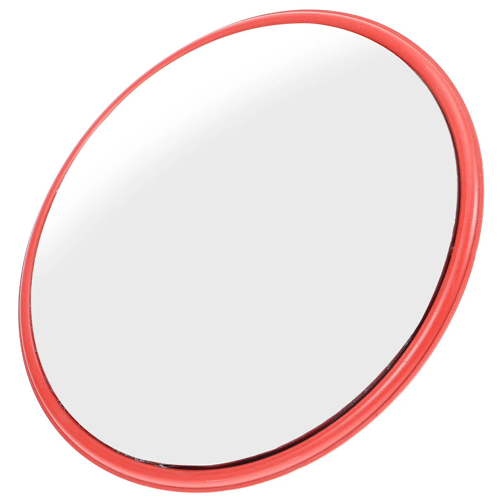 Round Indoor Convex Security Mirror Durable Aluminum Film Plastic Construction Clear Reflective Surface Traffic