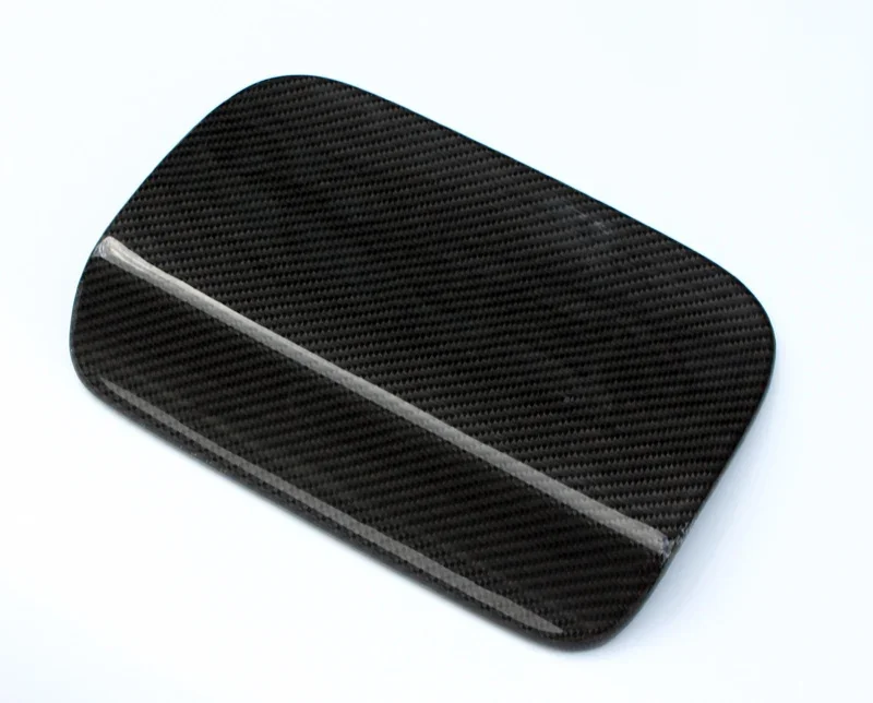 Car-styling For BMW 5 Series G30 G38 Carbon Fiber Fuel Cap Cover Glossy Fibre Finish Gasoline Lid Body Kit Auto Bumper Trim