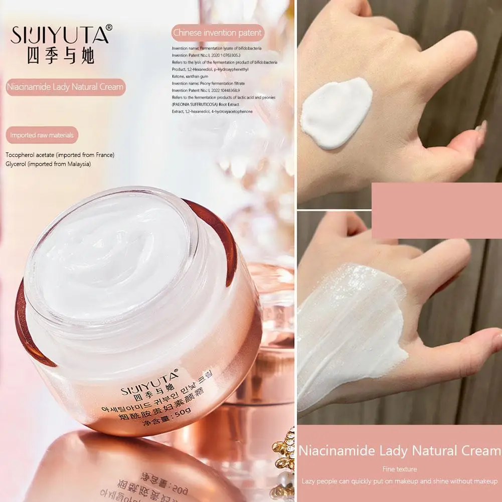 Five Vitamin C Skin Cream Concealer Isolation Cream Milk Moisturizing Pre-makeup Cream Isolation Cream Lazy Skin Brightenin B2X4