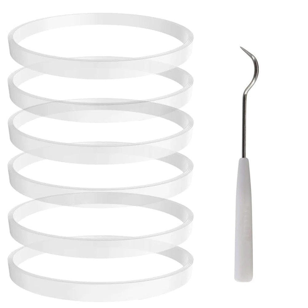 For Blender Replacement Seal Set of Six Food Safe Silicone O Rings Designed to Fit Various Models Installation Tool