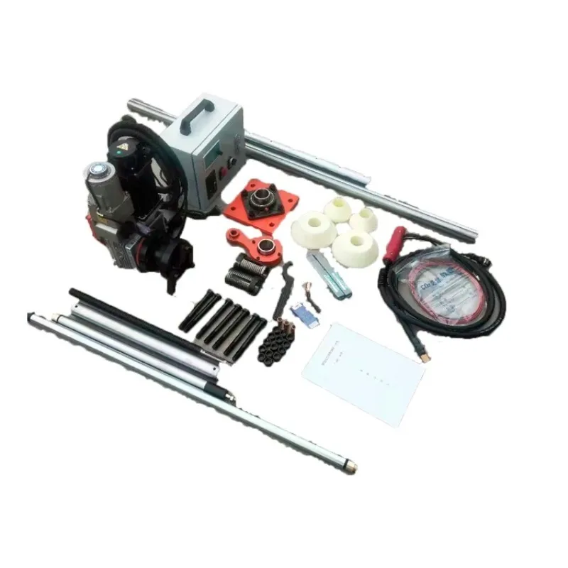 آلة لحام الحفر شبه الأوتوماتيكية آلة مملة اللحام المحمولة للتحكم عن بعد