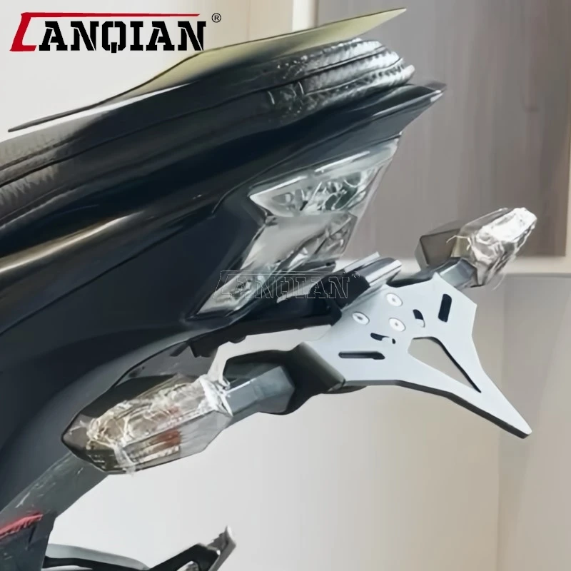 

For Kawasaki ZH2 2025 2026 Z900 2017- 2021 2022 2023 2024 Rear Tail Tidy License Plate Holder Motorcycle Fender Eliminator Kit