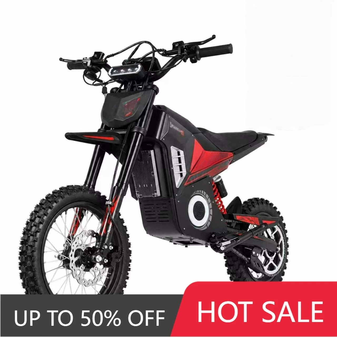 RRE 3000W 60km/h 50km cruising range 120kg maximum load 48V 30Ah lithium battery, off-road electric motorcycle