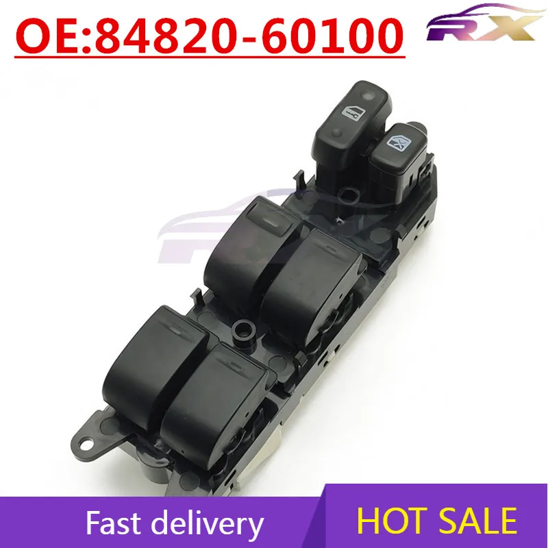 

OEM:84820-60100 Suitable For Toyota Land Cruiser Lexus LX470 Front Left Glass Switch