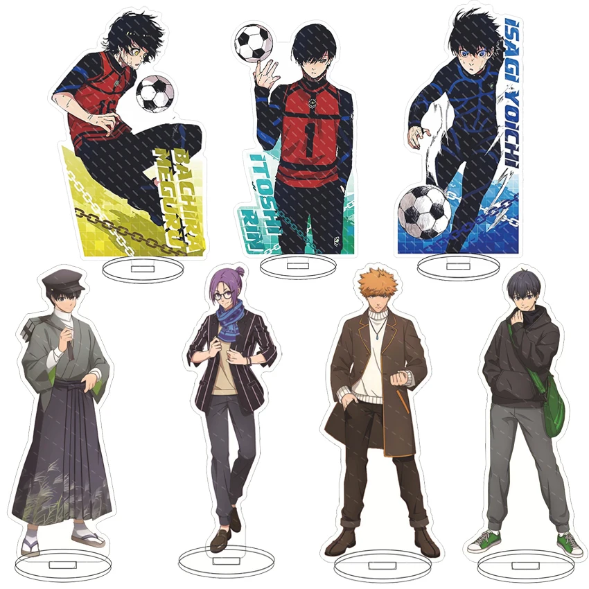 16CM Anime Acryl-Ständer ‌   BLUE LOCK Isagi Yoichi Bachira Meguru Kunigami Rensuke Chigiri Hyōma Cosplay-Figuren Ornamente Geschenke