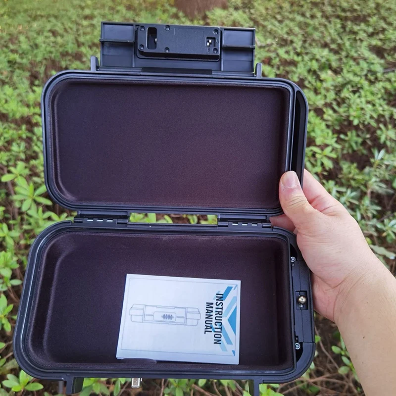 Beach Safe Anti-Theft Beach Box 4-Digit Combination Lock With Steel Wire Anti-Theft Beach Box Outdoor Camping Sports