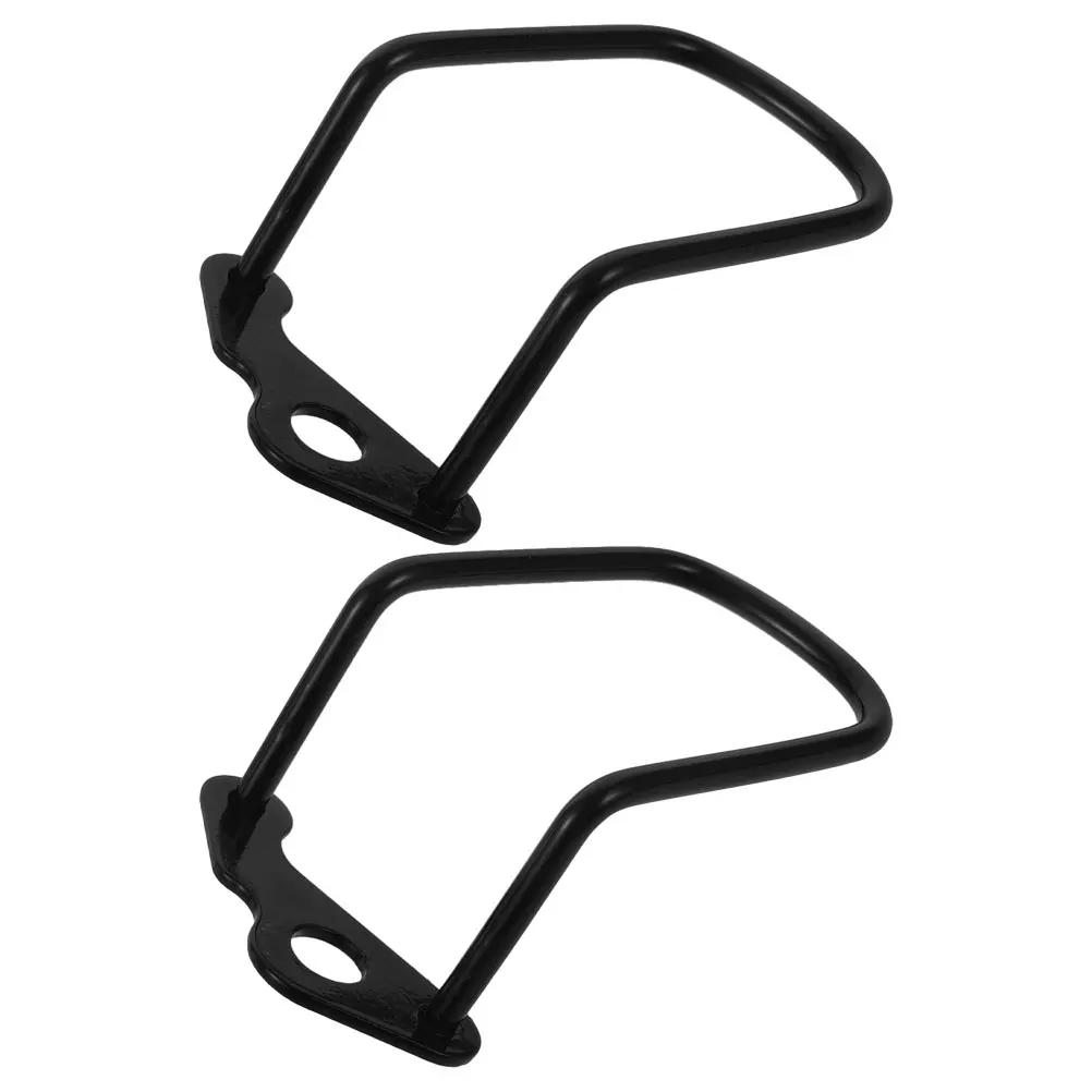 

2Pcs Rear Derailleur Protector Black Lightweight Guard Shield Hanger Bike Derailleurs Accessories Easy Installation Impact
