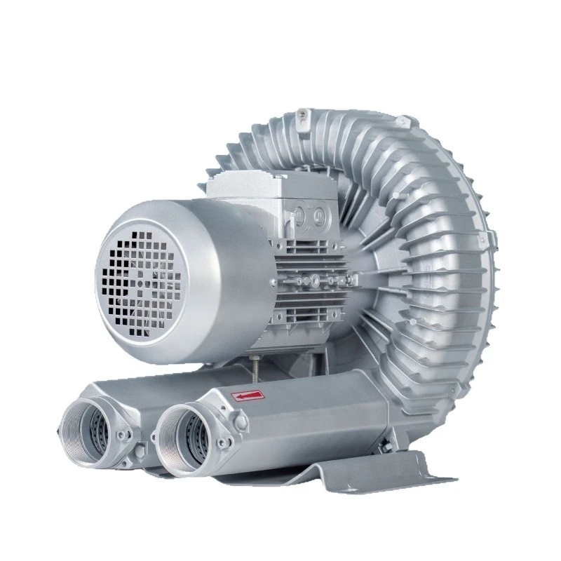 

7.5KW high pressure blower, vacuum feeder, side flow high pressure fan