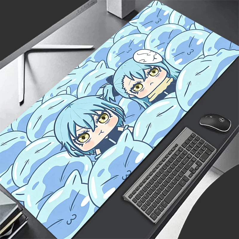 Mouse Pad Gamer Mouse Mat Anime Keyboard Pad That Time I Got Reincarnated as a Slime Computer Desk Mat Gamer Extended MousePad