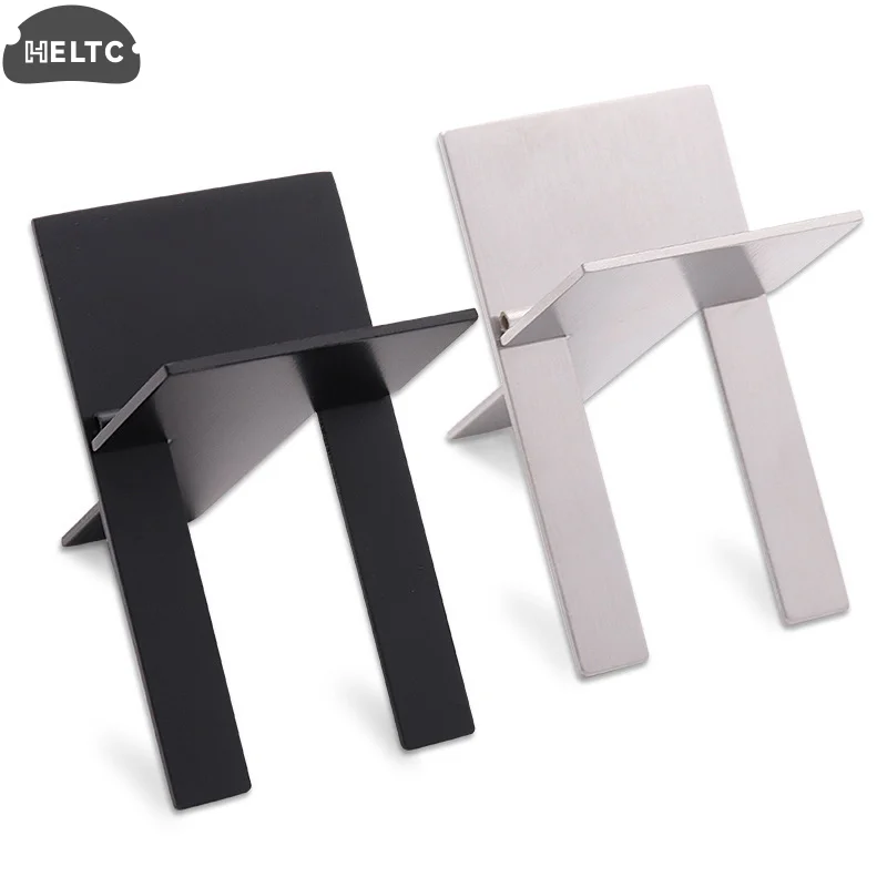 1PCS Cigar Rack Holder Folding Stainless Steel Portable Cigar Stand Rack Easy To Use Cigar Accessories Pratical Tool For Smokers