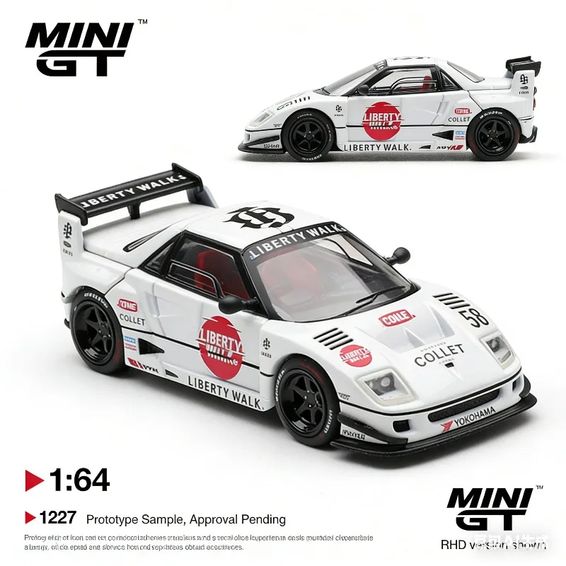 

MINI GT 1:64 Mazda AZ-1 LB40 Cast Iron Alloy Car Model, Boys' Holiday Gift Toy, Adult Collection Decoration Piece.