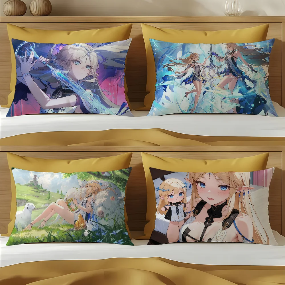 CARTETHYIA Wuthering Waves c cushion cover Sofa living Room Office Rectangle Pillow Home Coffee Shop Bedding Hit product