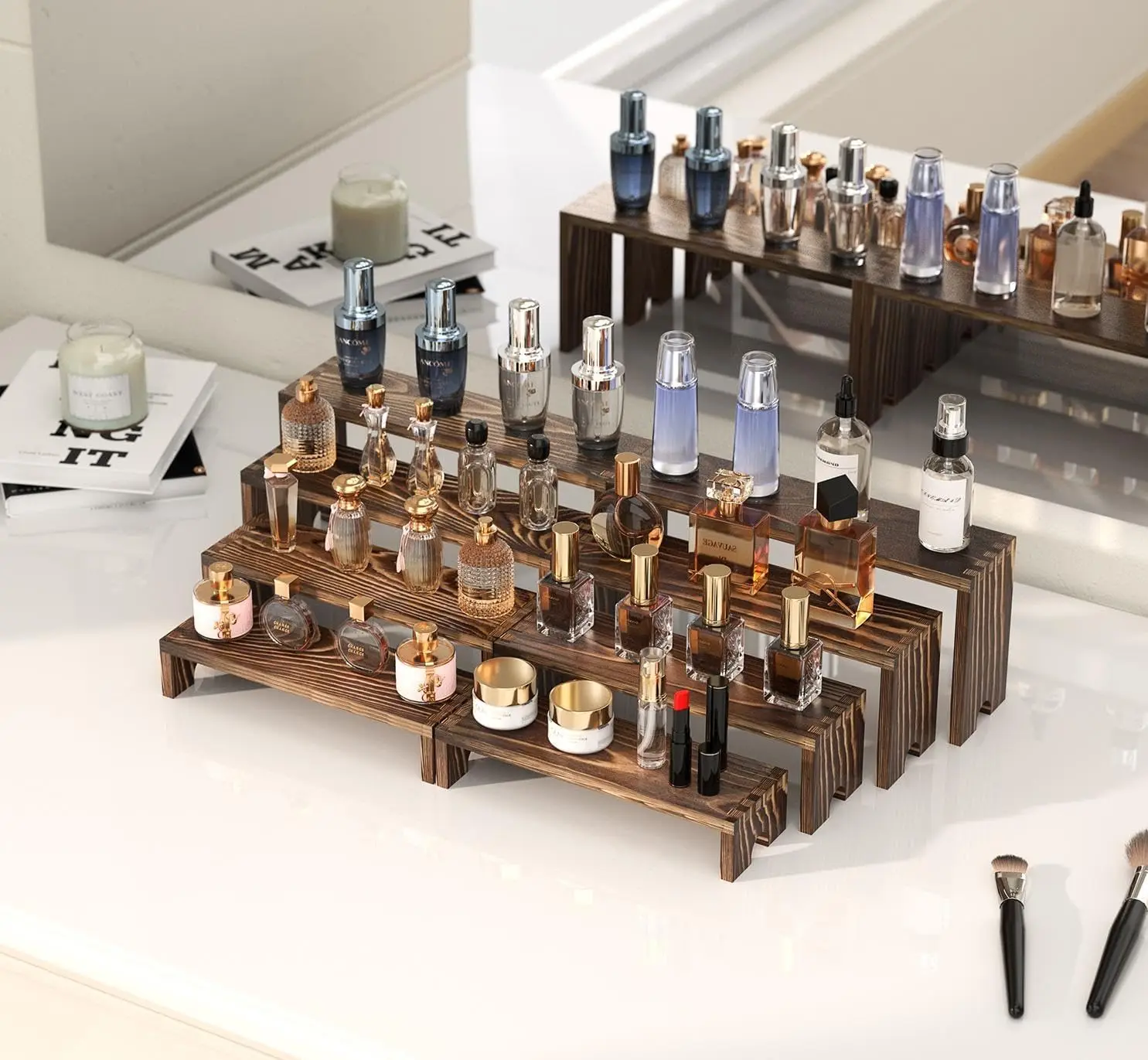 Wooden Tiered Display Riser 4