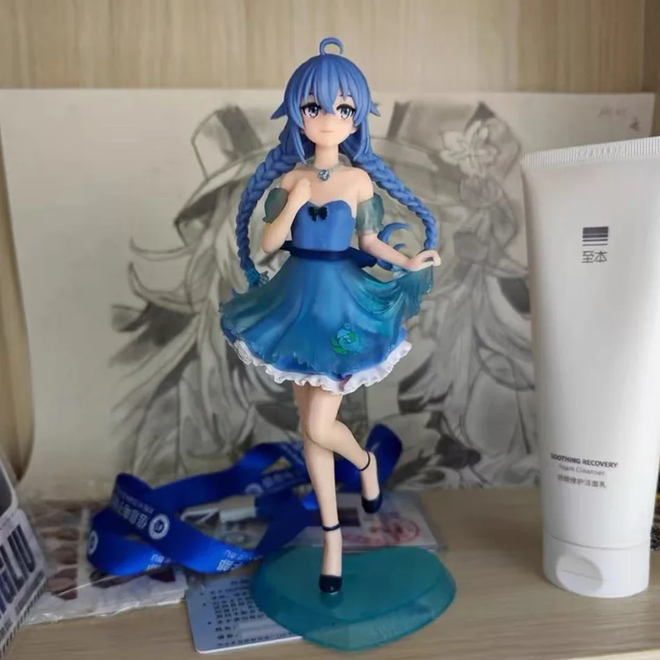 Anime Mushoku Tensei Roxy Migurdia Figure Blue Dress Ver. Dress Version PVC Action Figure Collectible Model Toy for Kids Adults view 6