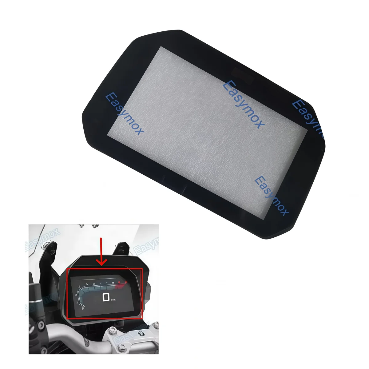 Motorcycle Dashboard Glass Panel For BMW R1250 C400X F750GS S1000XR S1000RR F900R F900XR Instrument Cluster Repair Spare Parts