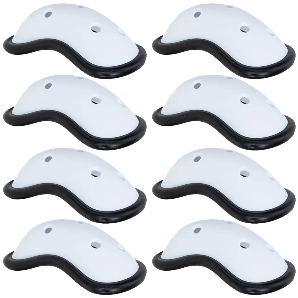8Pcs Children's Sports Groin Guard Eva Soft Breathable Abdominal Guard Comfortable Protection Boxing Cricket Crotch Protector