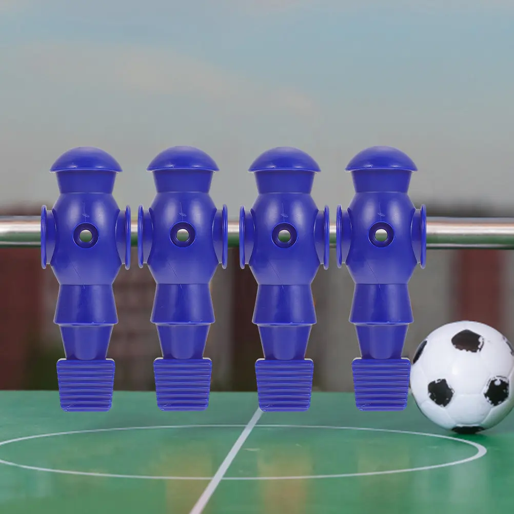 

5Pcs Foosball Player Resin Table Soccer Men Smooth Surface Durable Professional Design Easy Install Clear Color Printing Long
