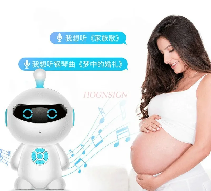 Intelligent robot early education children's toys, voice dialogue learning machines, children's gifts