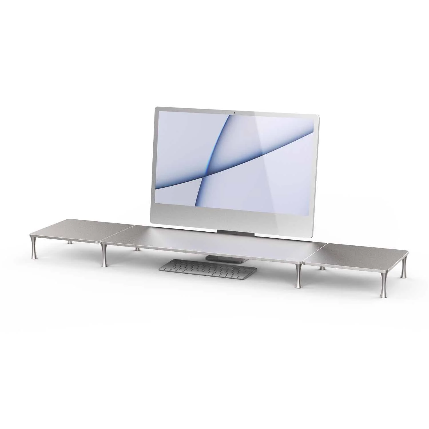 حامل لوحة مفاتيح شاشة DD ddHiFi HS650 & HS250، رمادي دافئ، رمادي بارد، رمادي وردي، فضي مؤكسد وأسود رملي