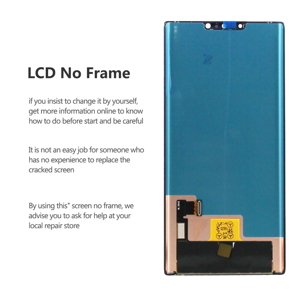 6.53\'\' OLED For Huawei mate 30 pro 5G LCD LIO-L09 L29 AL00 TL00 Display Touch Screen Digitizer Assembly Mate30 pro Display